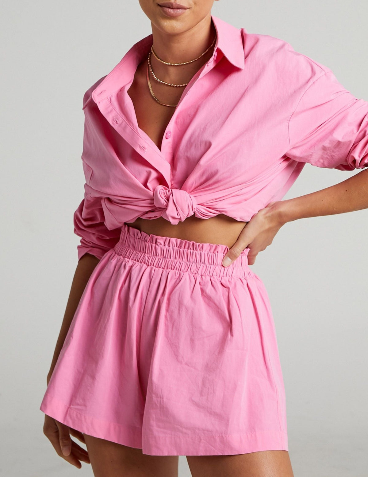 Shorts Alya - Moody Fashion Pink / S